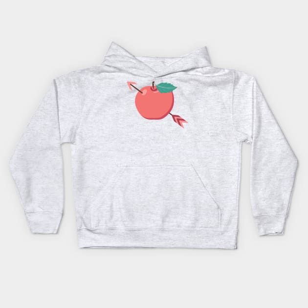 Apples and Arrows Kids Hoodie by SWON Design